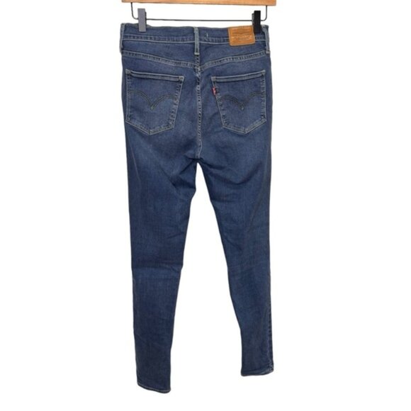 Levis 720 High Rise Super Skinny Denim Jeans Size 28 - Picture 9 of 16
